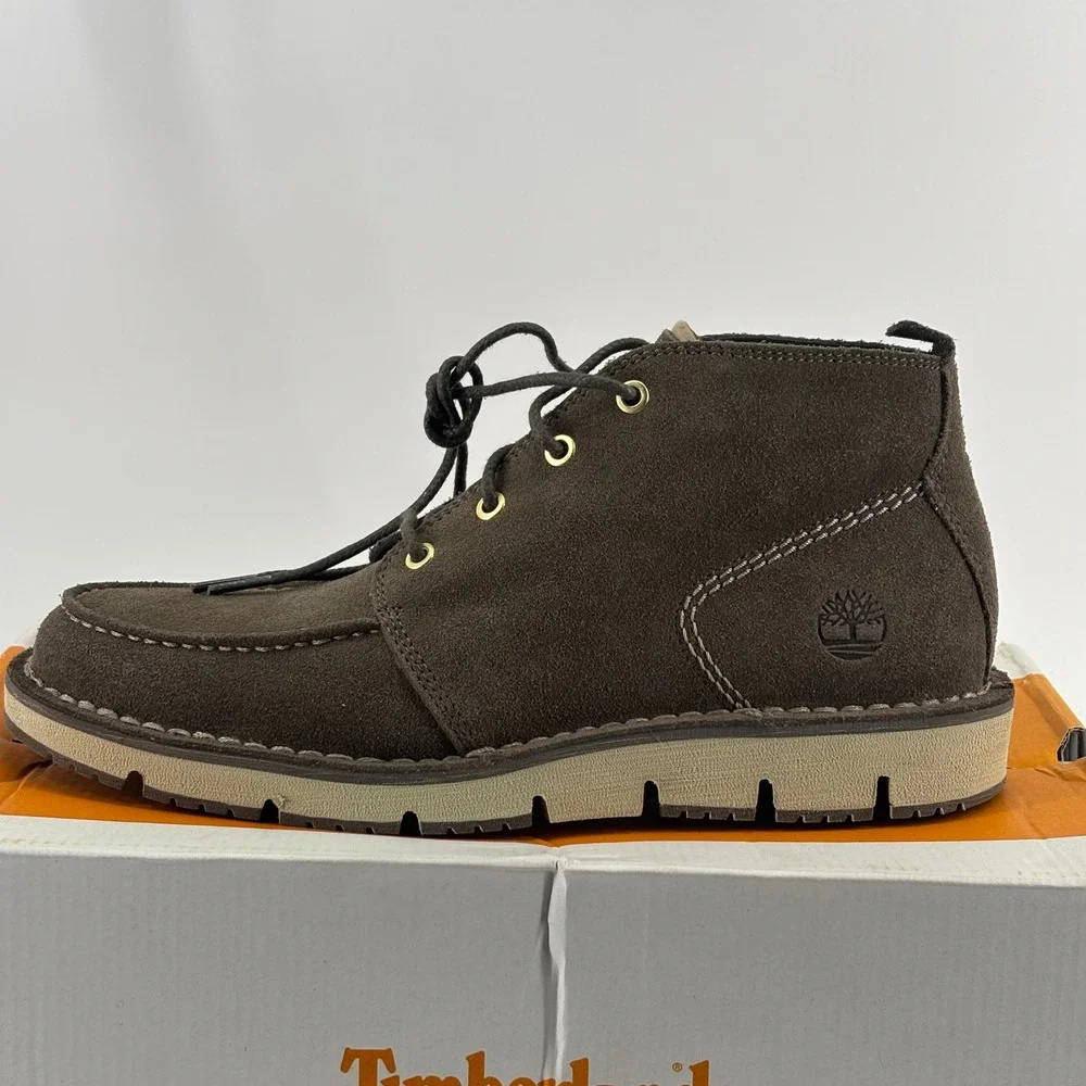 Timberland Westmore Mid Lace Chukka Boot Mens 8.5 Canteen Brown Suede SensorFlex